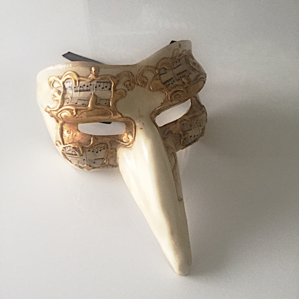 Authentic VENETIAN MASK with ties from Italy